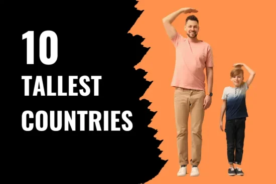 10 tallest countries