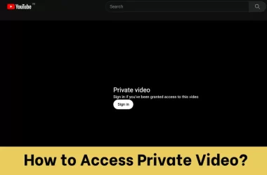 Access Private Youtube video