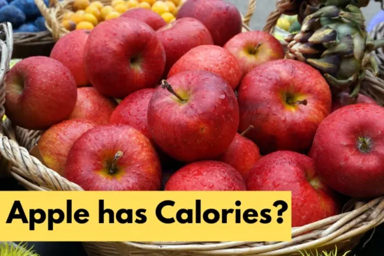 Apple has calories