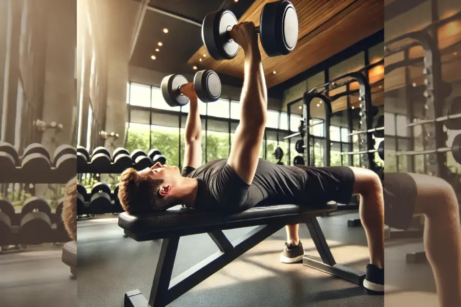 Compound Dumbbell Bench Press