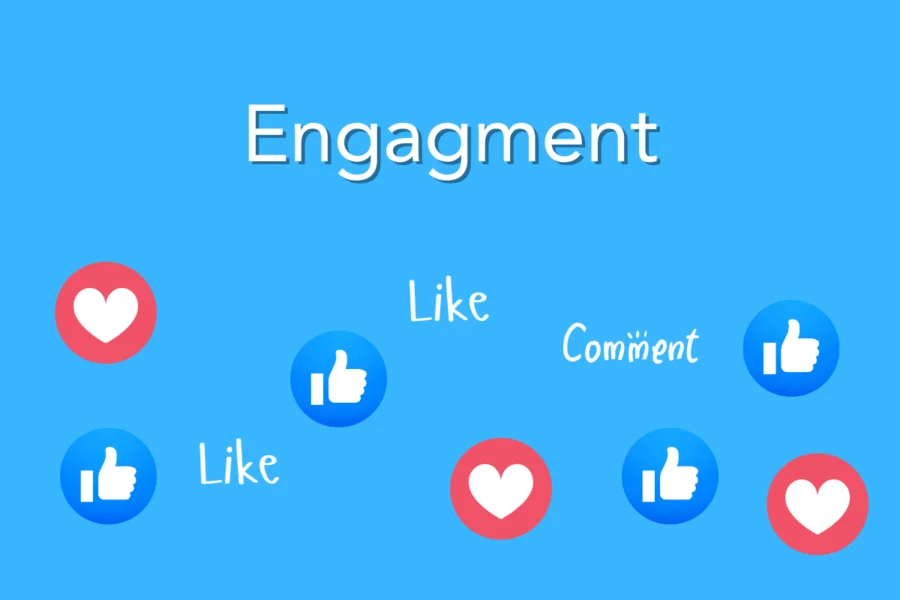 Engagement on social media