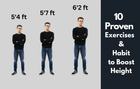 exercise and habit to boost height