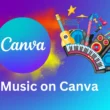 music on canva