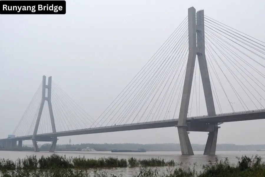 Runyang Bridge longest suspension bridge