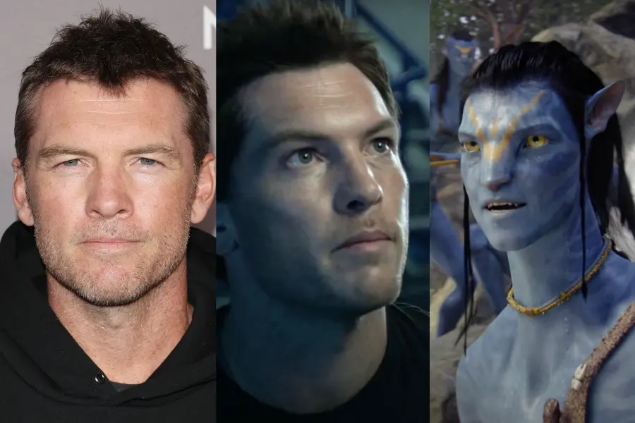 Sam Worthington as Jake sully in Avatar 1 & 2