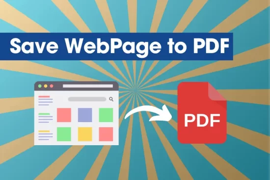 save webpage to pdf