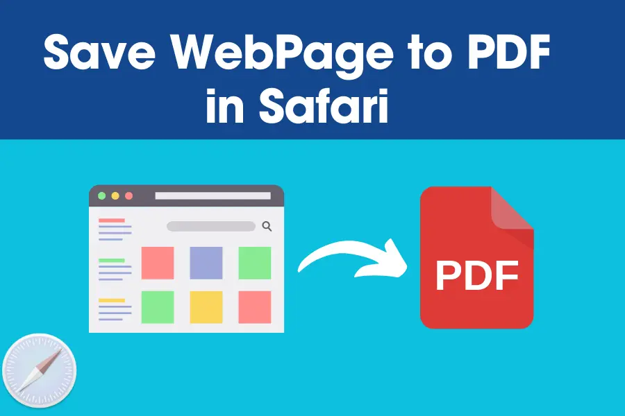 save webpage as pdf in Safari