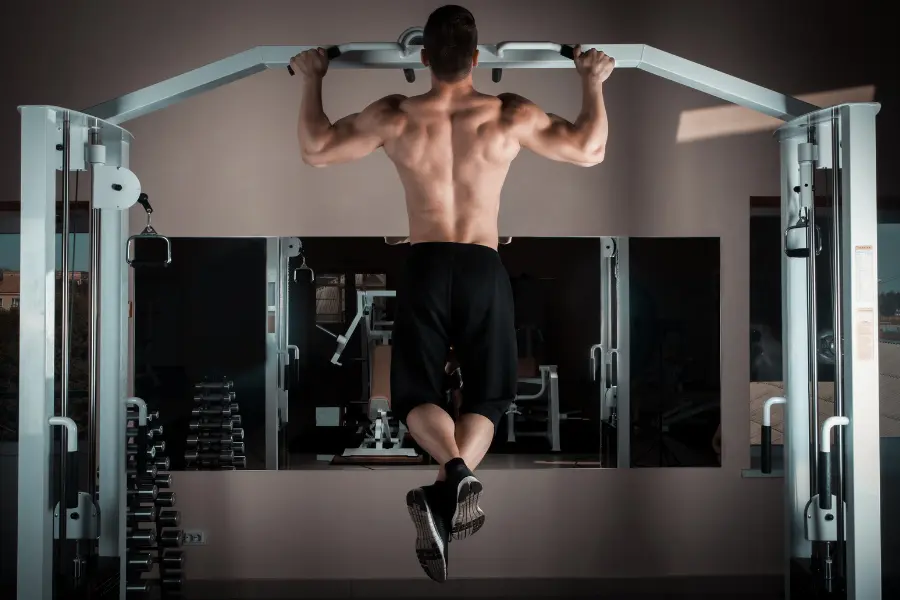 Wide Grip Pull Ups for lats